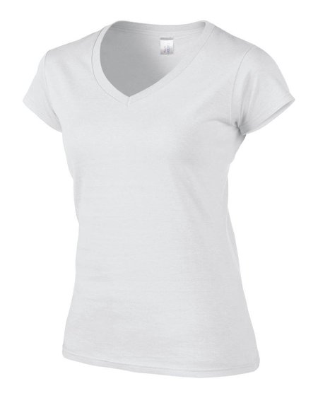 Gildan - Ladies SoftStyle® V Neck T-Shirt