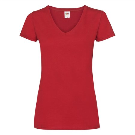 Fruit of the Loom - Fruit of the Loom Lady-Fit Valueweight V-neck T