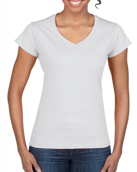 SoftStyle Ladies' V-Neck T-Shirt