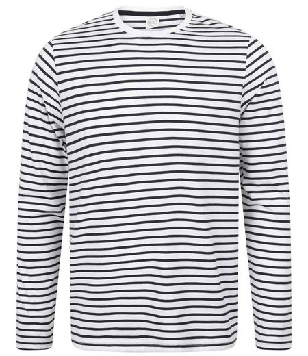 SF - Unisex Long Sleeve Striped T-Shirt