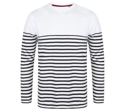 FRONT ROW - LONG SLEEVED BRETON STRIPED T